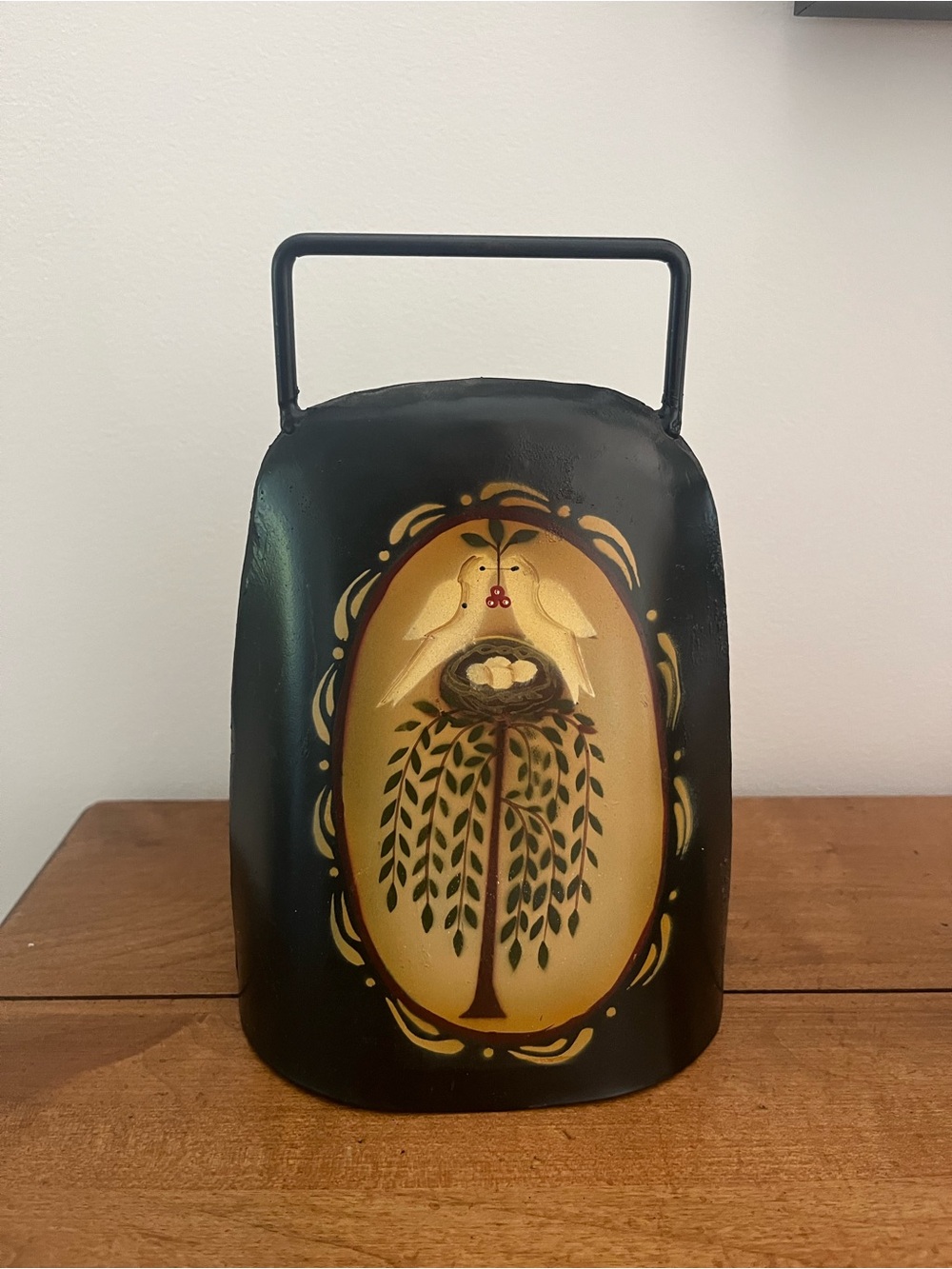 Kennedy’s Country Collection Black Cowbell birds in tree design Fall Autumn vibe